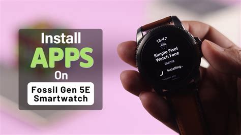 fossil smartwatch setup.